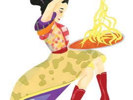 Cat's Spaghetti for Selector Magazine