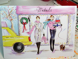 Michael's Consignment-Holiday Card